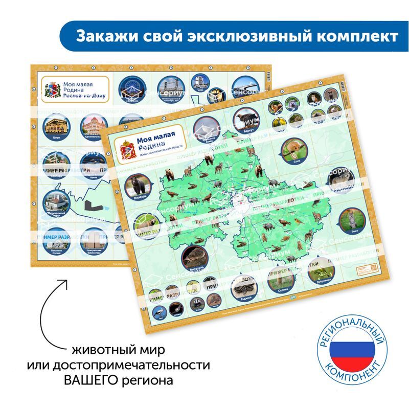 Путешествия по родному краю с РобоМышью: эксклюзивный комплект для ДОУ