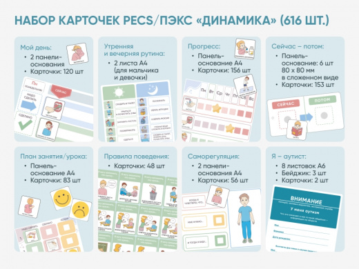 Комплект для работы с детьми с РАС «Опора»