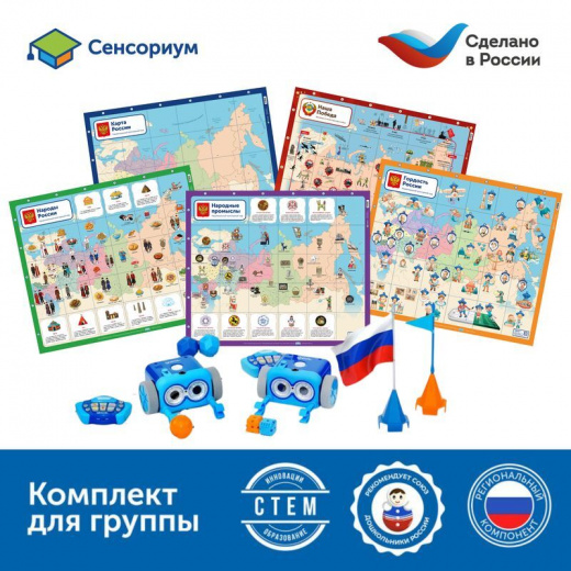 MS0094 Комплект для группы "Национальный культурный код" (с роботом Ботли)