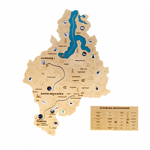Карта любого региона, без подсветки